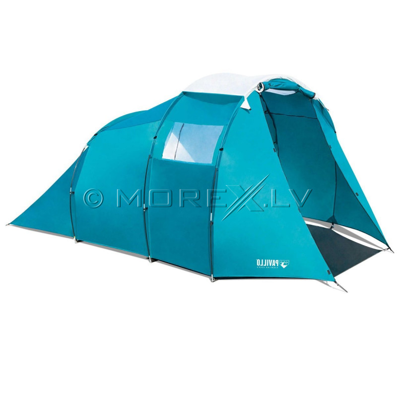 Tourist tent Bestway Pavillo (3.05+0.95)x2.55x1.80 m Family Dome 4 Tent 68092