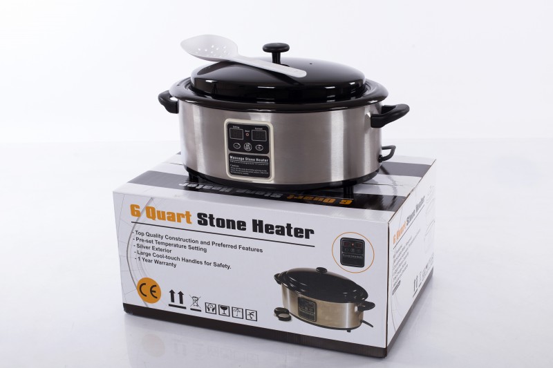 Massage Hot Stone Heater 6 quart (with display)