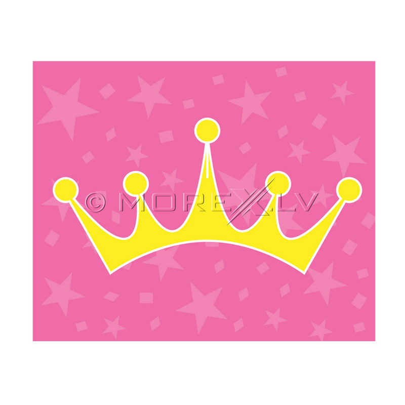 Детский флаг Принцесса (подъемная система) КВТ, 55x45 см