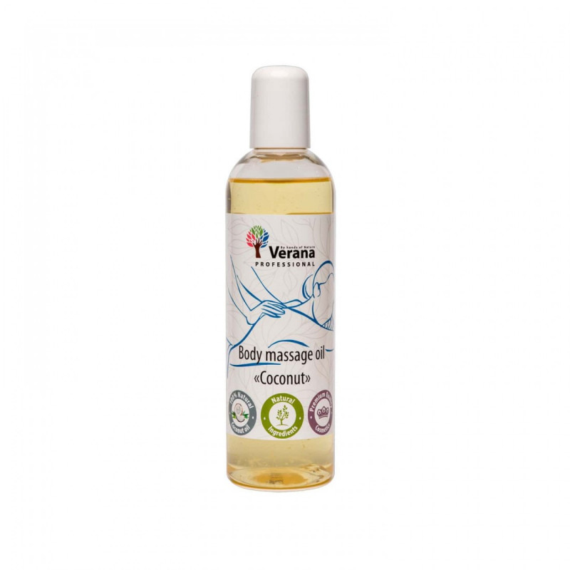 Body massage oil Verana Professional, Coconut 250ml