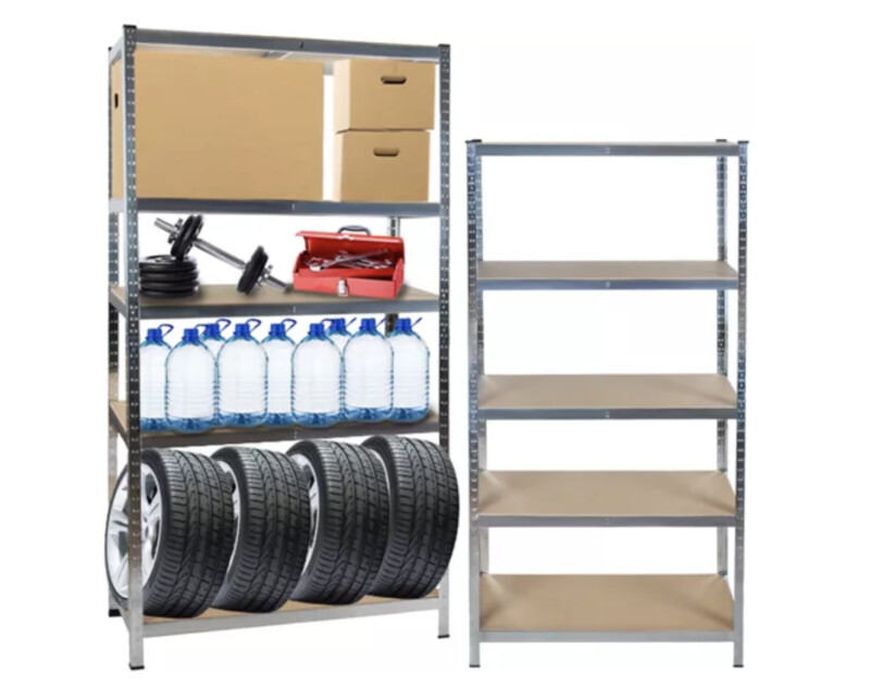 5-level storage rack 180x90x40 cm