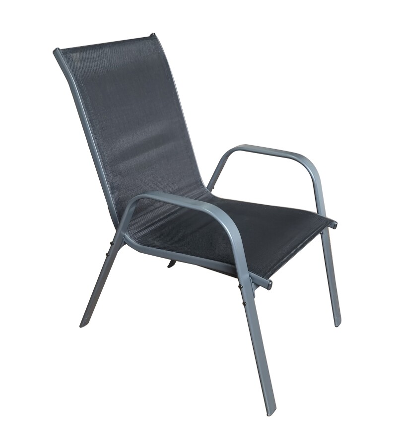 Dārza terases krēsls, antracīts
