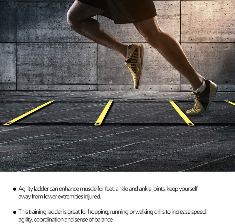 Trepes ātruma treniņiem vingrošanas crossfit kāpnes 8m