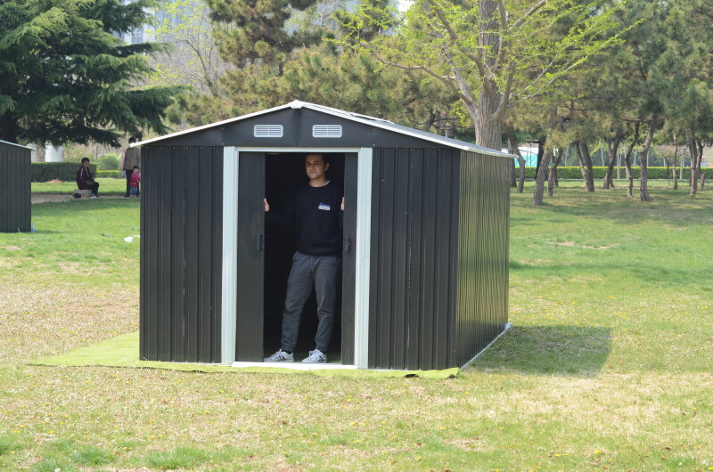 Metal Garden Storage Shed, 389x260x212 cm