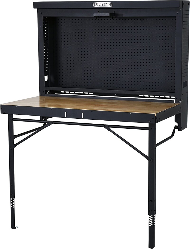 LIFETIME 80421 Folding Wall Mounted Work Table