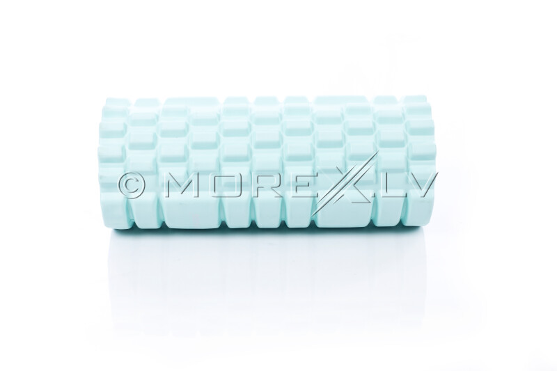 Massage Foam Roller 30x10cm, blue-green