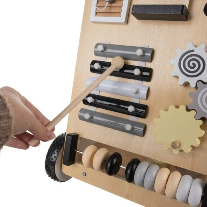 Wooden push walker