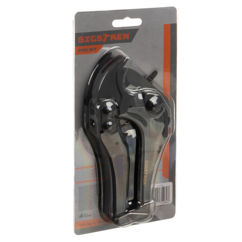 Plastic pipe scissors