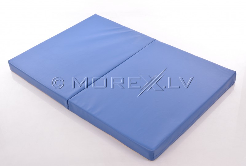 Leather safety mat 80x120cm blue-yellow