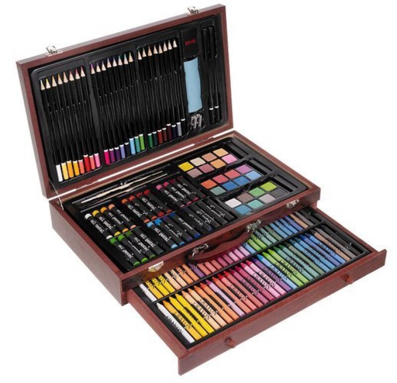 Drawing and painting set, 143 pcs.