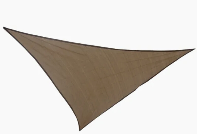 Saulessargs 3.6x3.6x3.6 m, trījstūra forma, bēšs