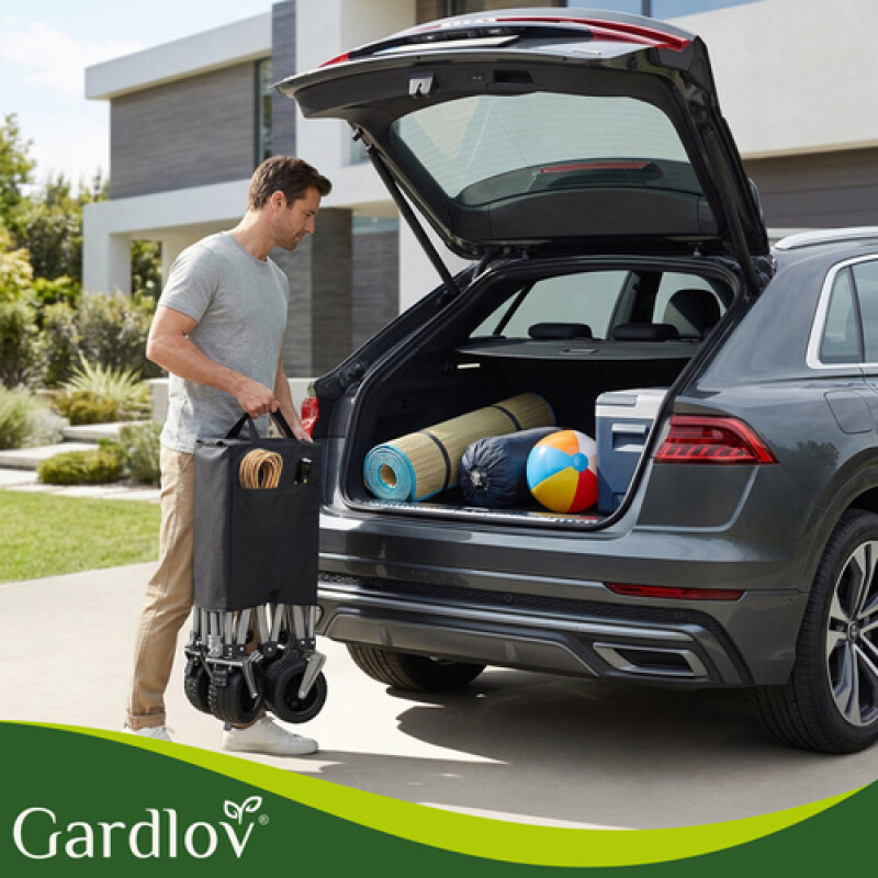 Collapsible Universal Wagon for Garden, Camping and Shopping