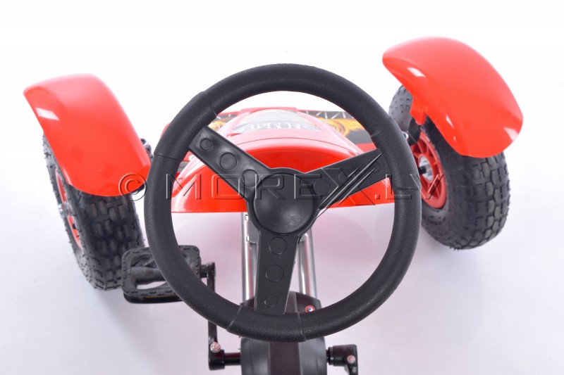 Велокарт (Веломобиль) Go-Kart F618 красный (от 4-10 лет)