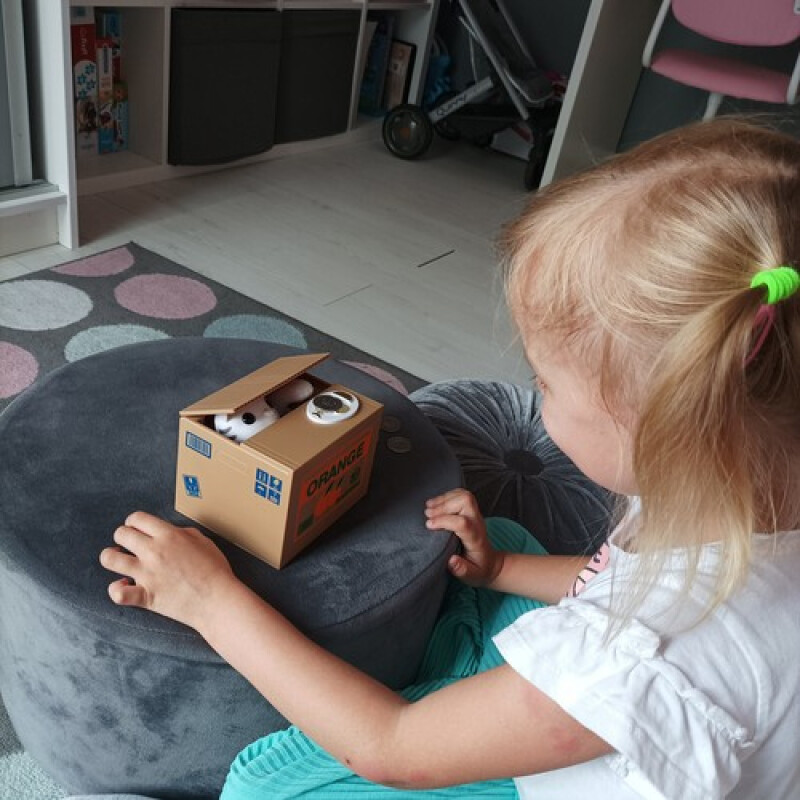 Electronic piggy bank Kitty