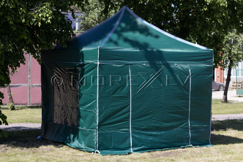 Canopy walls 3 x 3 m (4 pcs, green colour, fabric density 160 g/m2)