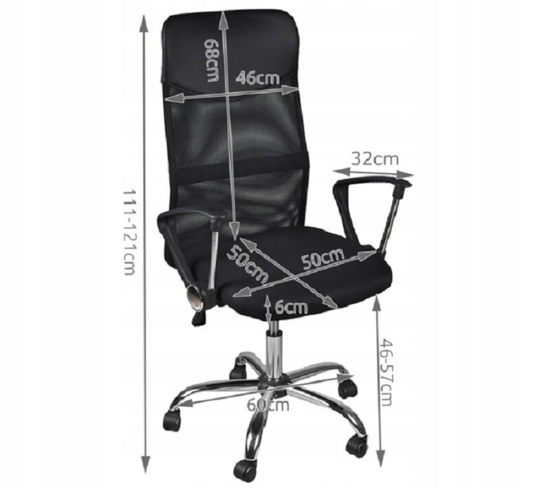 Office chair, black (2727)