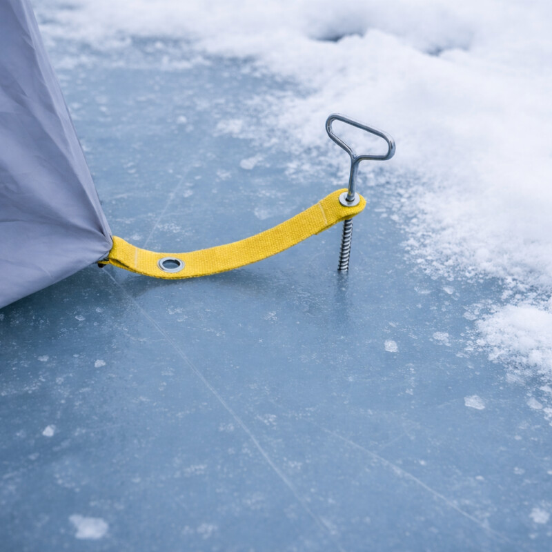 Ziemas telts stiprinājums - ledus skrūve, 205 mm