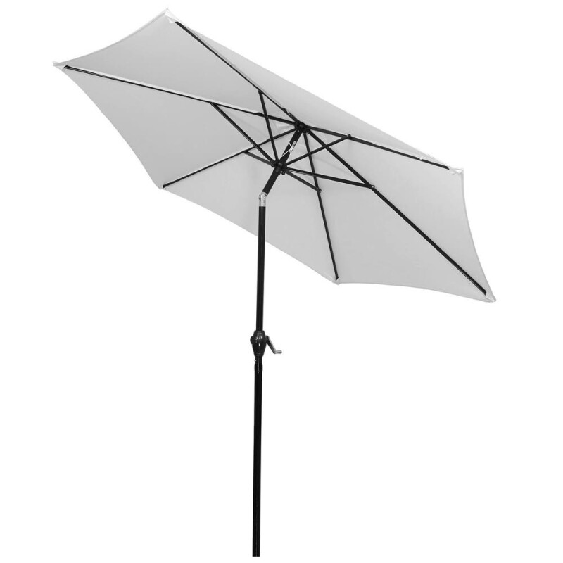 Sun protection umbrella 2,5 m, grey