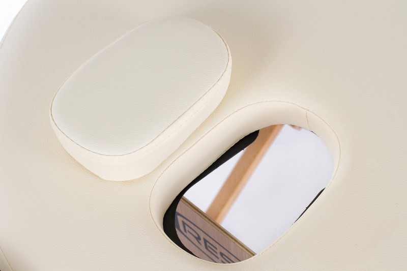RESTPRO® Classic Oval 2 Cream Portable Massage Table