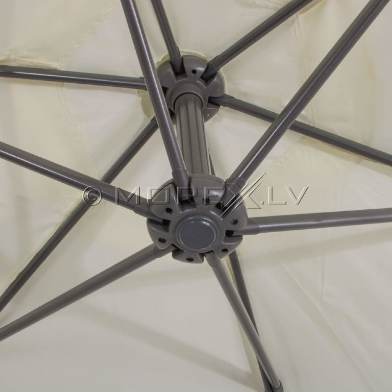 Sun protection umbrella on a stand, 2.7 m