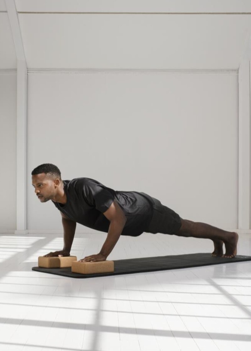 Yoga pilates exercise GetUp sport mat 179х60х1,5 cm