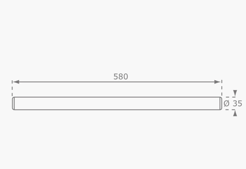 Деревянная трапеция Straight КВТ, 580 mm