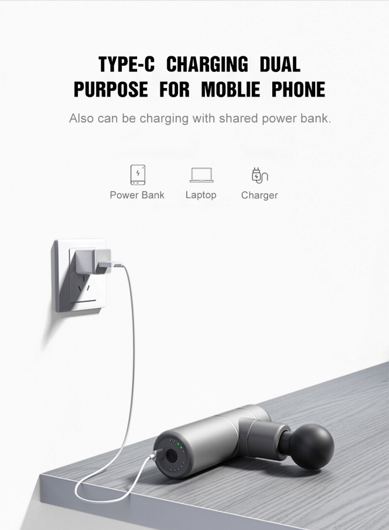 Hi5 Bruning Vibrating Massage Device, with 5 speed levels