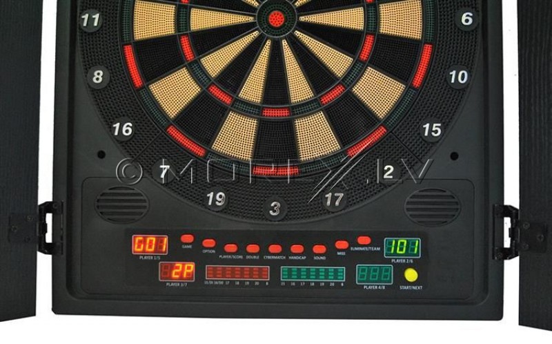 Wooden Electronic Darts Board (00006161)