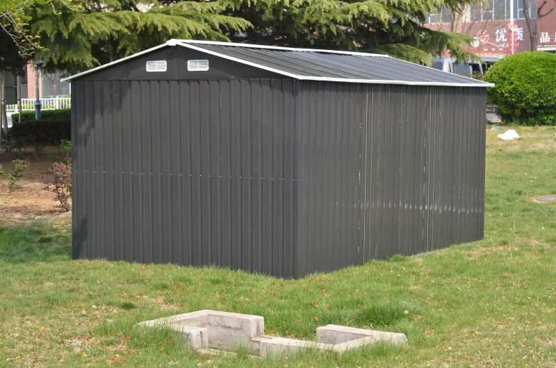 Metal Garden Storage Shed, 389x260x212 cm