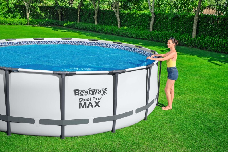 Pool cover for frame pool 488 cm Bestway 58253