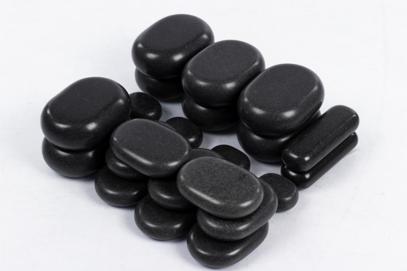 Hot Stone Therapy – Professional Set of 22 Stones.