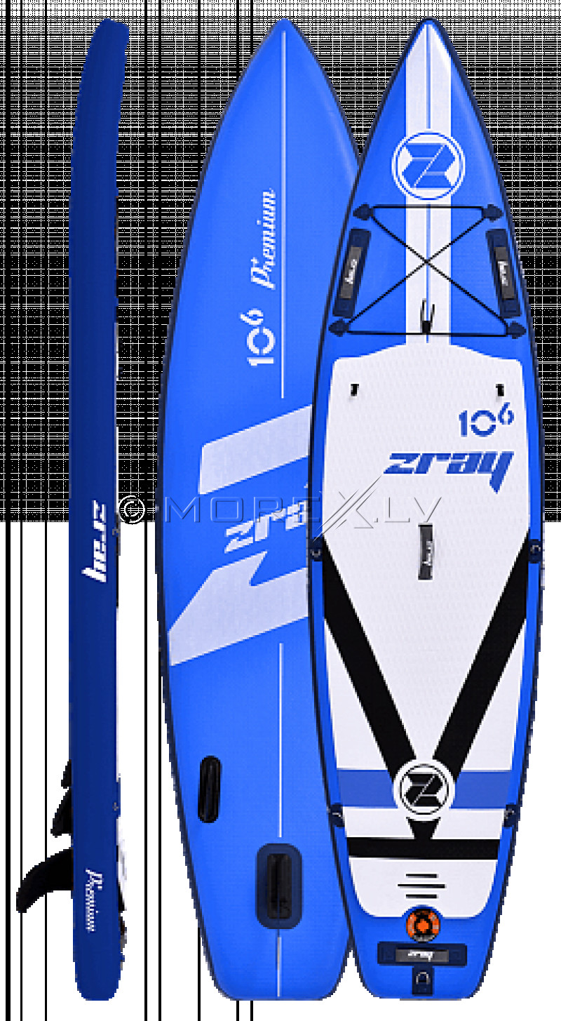 SUP доска Zray Fury Pro 10’‎6", 320x81x15 см