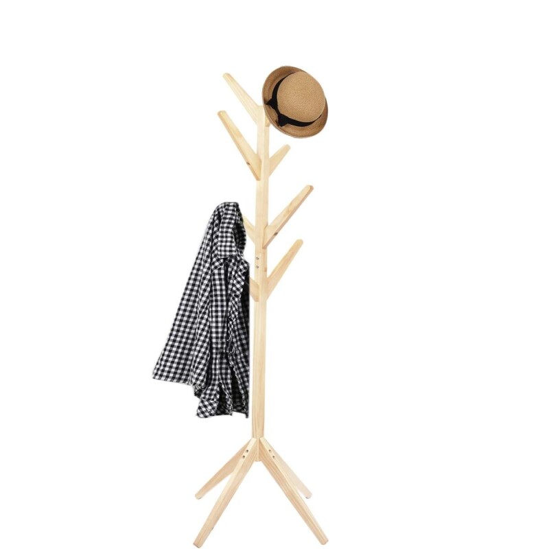 Drēbju pakaramais, statīvs Ø 45 x H 171 cm koka