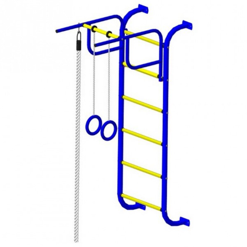 Laste rootsi sein Pioner-7 blue-yellow