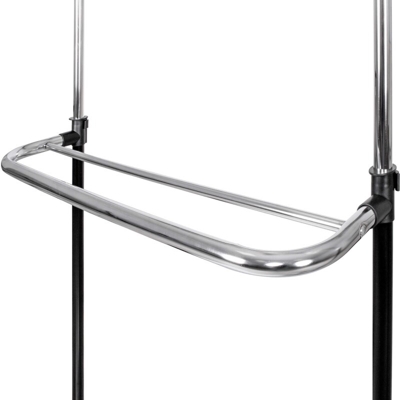 Shoe Rack With Clothes Hanger on Wheels