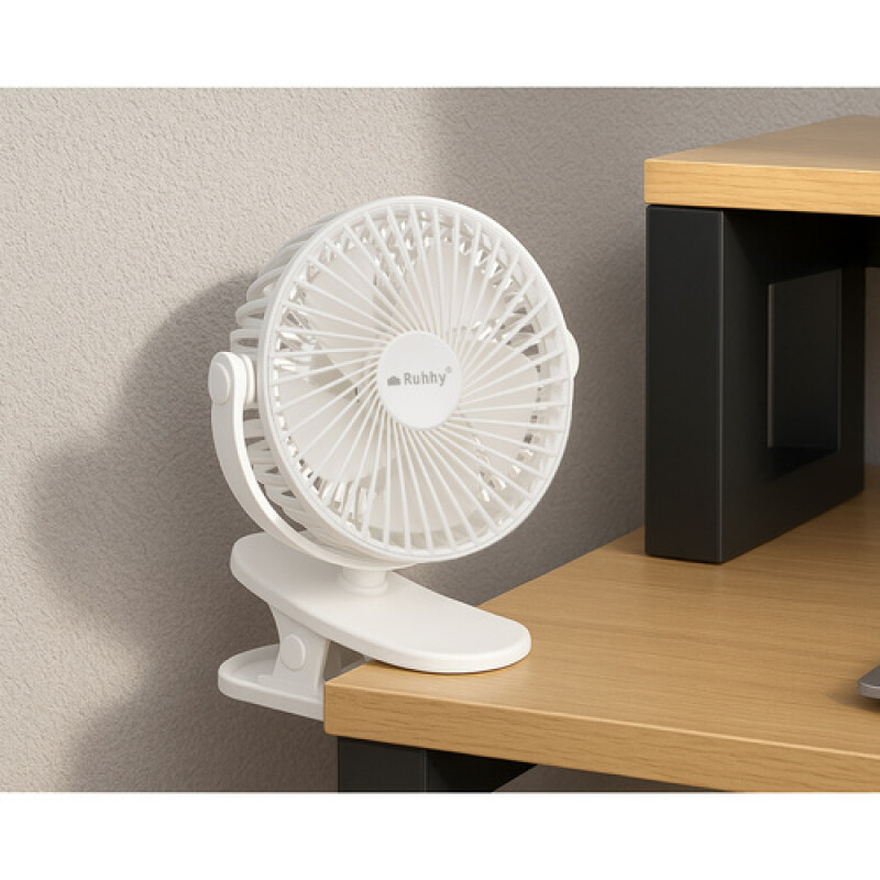 Cordless fan with clip