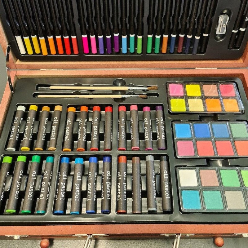 Artistic Painting Set 128 pcs + case