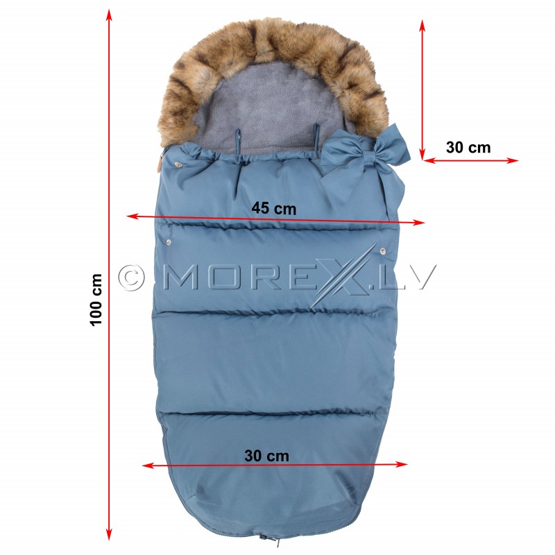 Детский спальный мешок для прогулок SB001 синий