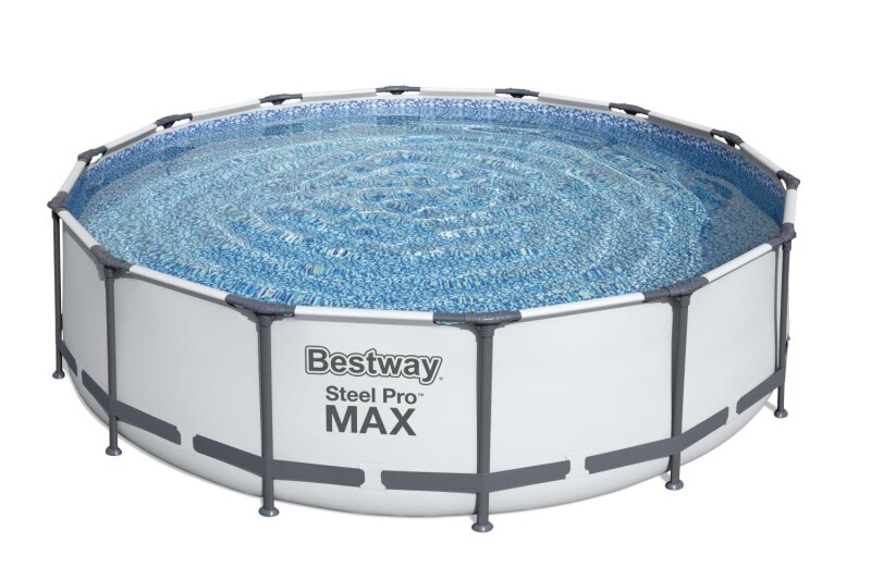 Каркасный бассейн Bestway Steel Pro Max Set 427x107 см, с фильтрующим насосом и аксессуарами (56950)