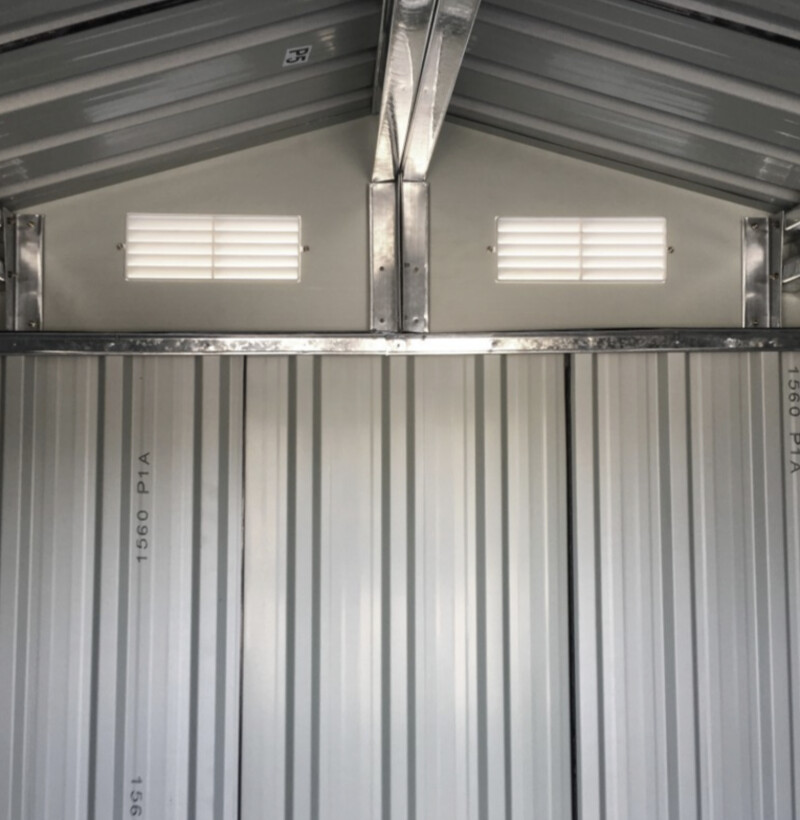 Metãla dārza mājiņa - šķūnis, 312x257x212 cm