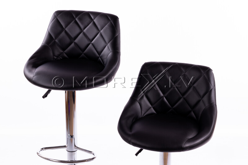 Bar chairs B12 black 2 pcs.