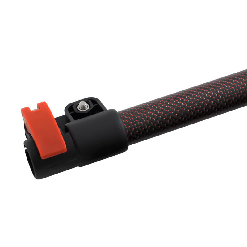 Detect-Ed Upper carbon shaft for detectors Equinox LS Red-Belly Black