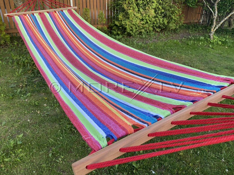 Hammock-garden swing 200x80 cm, multicolored