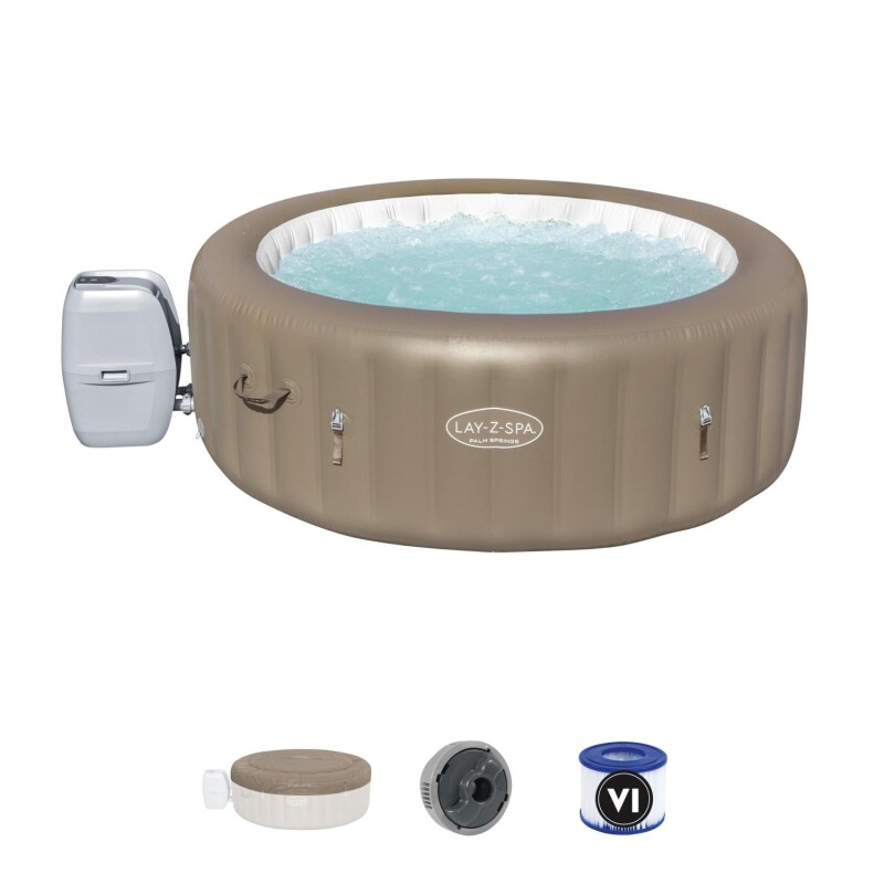 Bestway LAY-Z-SPA Palm Springs AirJet - jacuzzi whirlpool for 4-6 persons (60017)