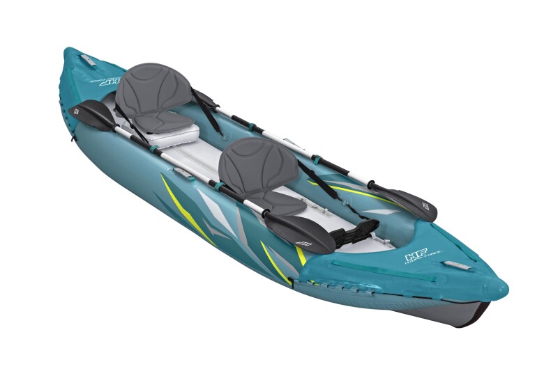 Two-seat inflatable kayak Bestway Waypoint Elite X2, 382x101x35cm, 65167