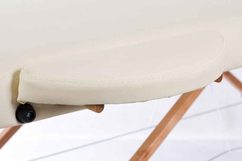 Saliekamais masāžas galds + masāžas ruļļi RESTPRO® Classic Oval 3 Cream