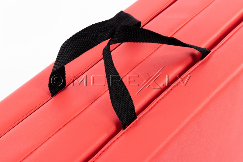 Folding sports mat 122x244cm red