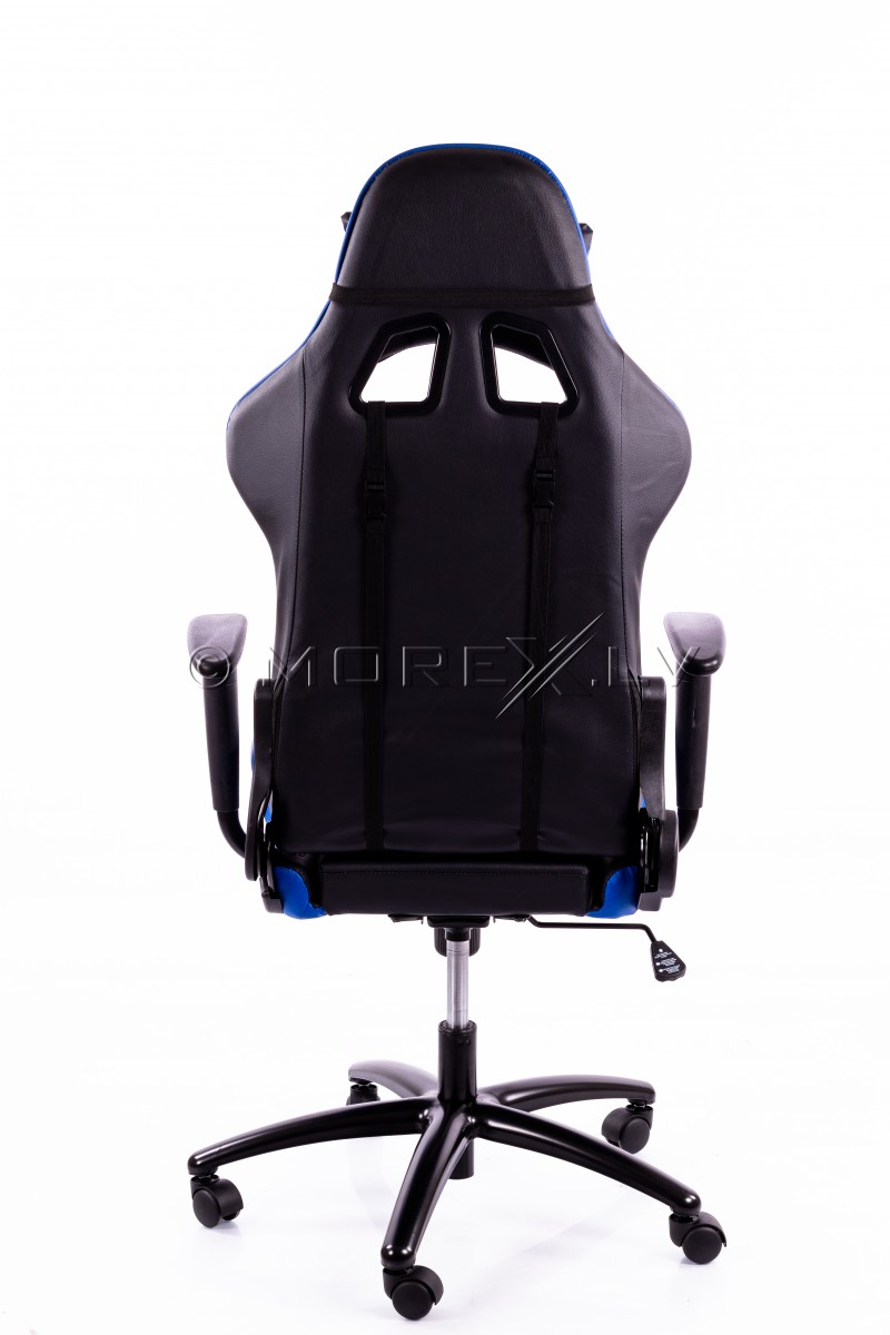 Spēļu datorkrēsls zili-melns BM2016 (gaming chair)