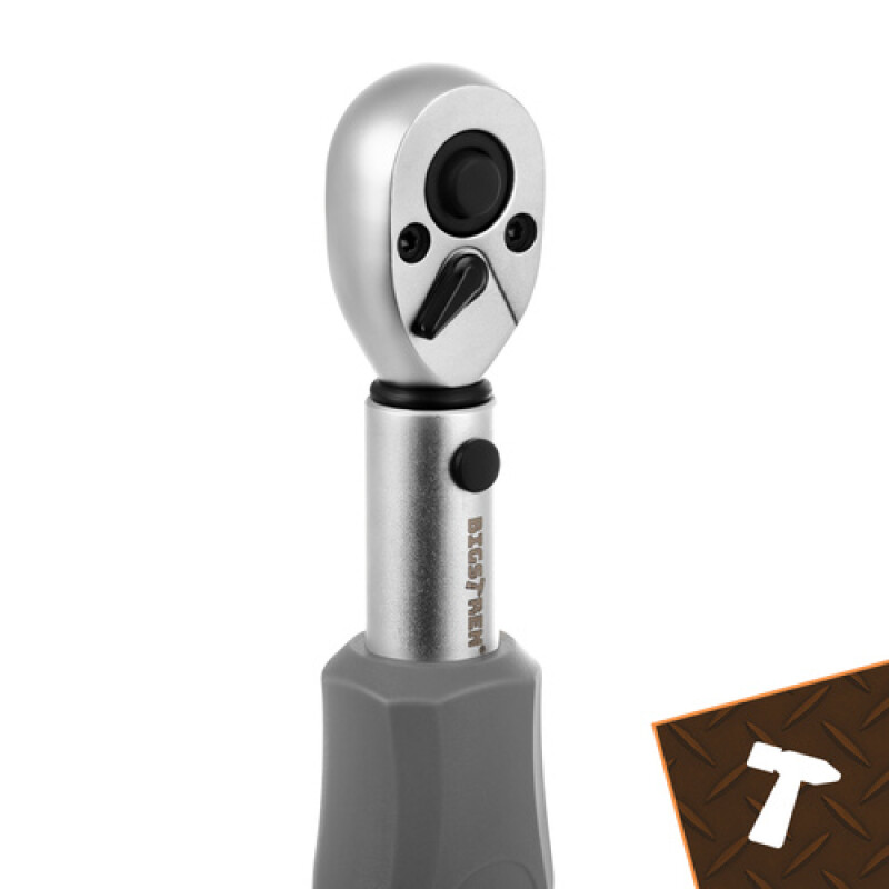 Torque wrench 1/4 2-26 Nm right/left with ratchet