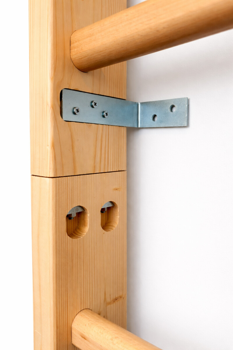 Wooden Swedish ladder RESTPRO® WOOD 230x65 cm with pull-up bar